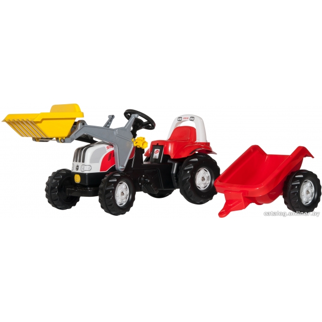 Детский педальный трактор Rolly Toys 023936